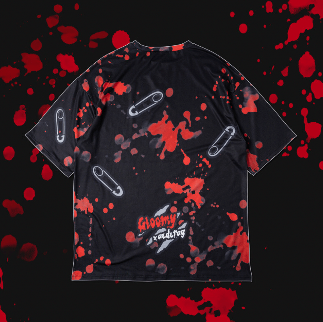 ACDC Rag ACDC Rag x Gloomy Bear Punk T-shirt Kawaii Gifts 2000000056210