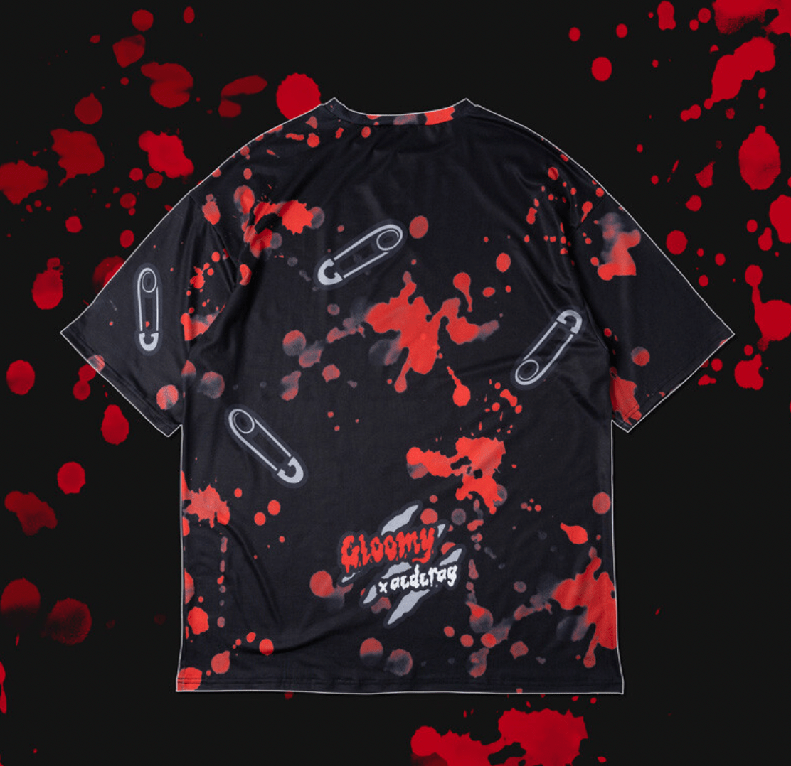 ACDC Rag ACDC Rag x Gloomy Bear Punk T-shirt Kawaii Gifts 2000000056210