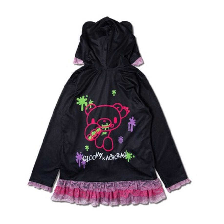 ACDC Rag x Gloomy Bear Vivid Bear Hoodie β Kawaii Gifts