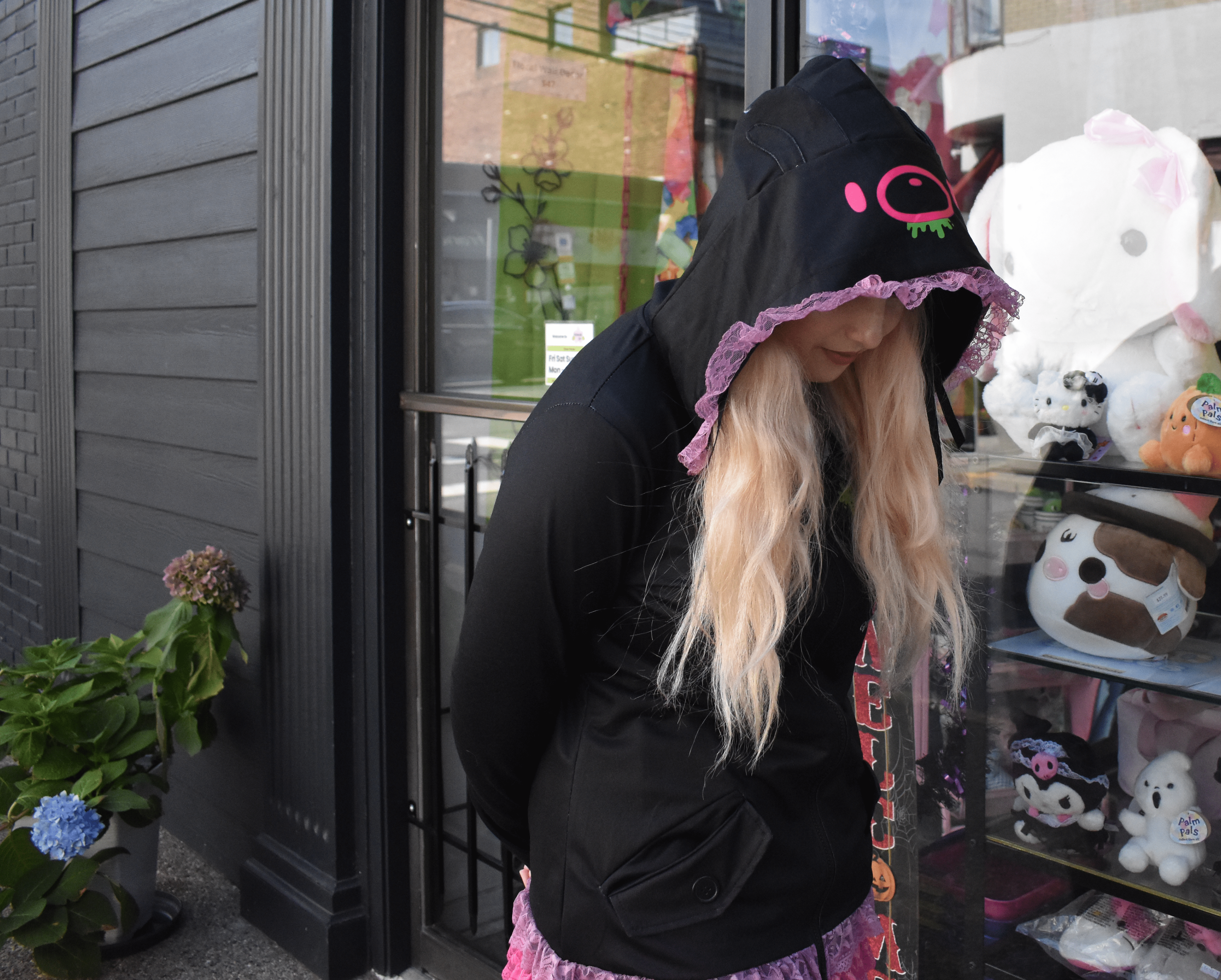 ACDC Rag ACDC Rag x Gloomy Bear Vivid Bear Hoodie Kawaii Gifts 2000000060156