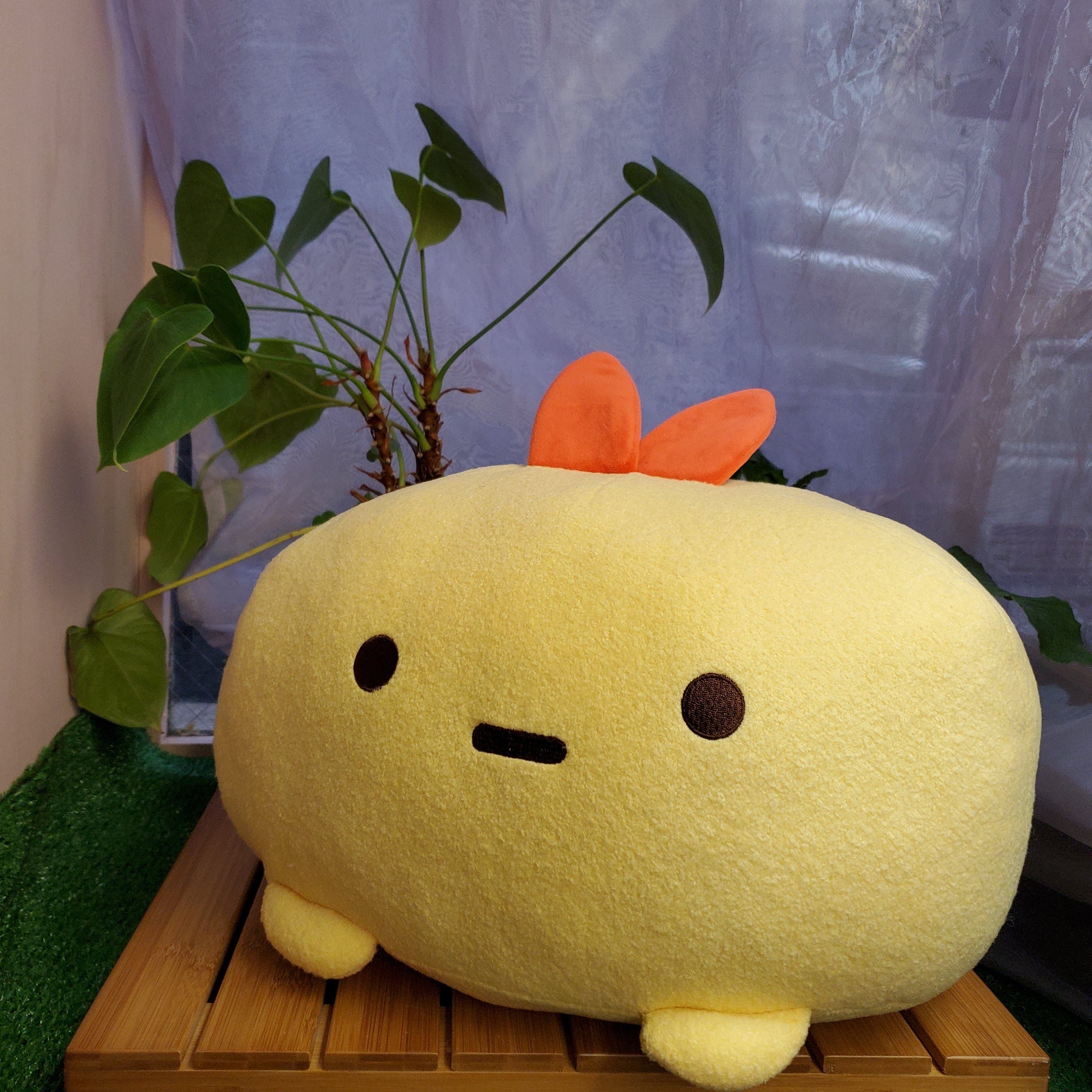 Aliquantum Shrimp Tempura Ebifurai-no-Shippo 14" Mochi Plush Kawaii Gifts 4974413730839