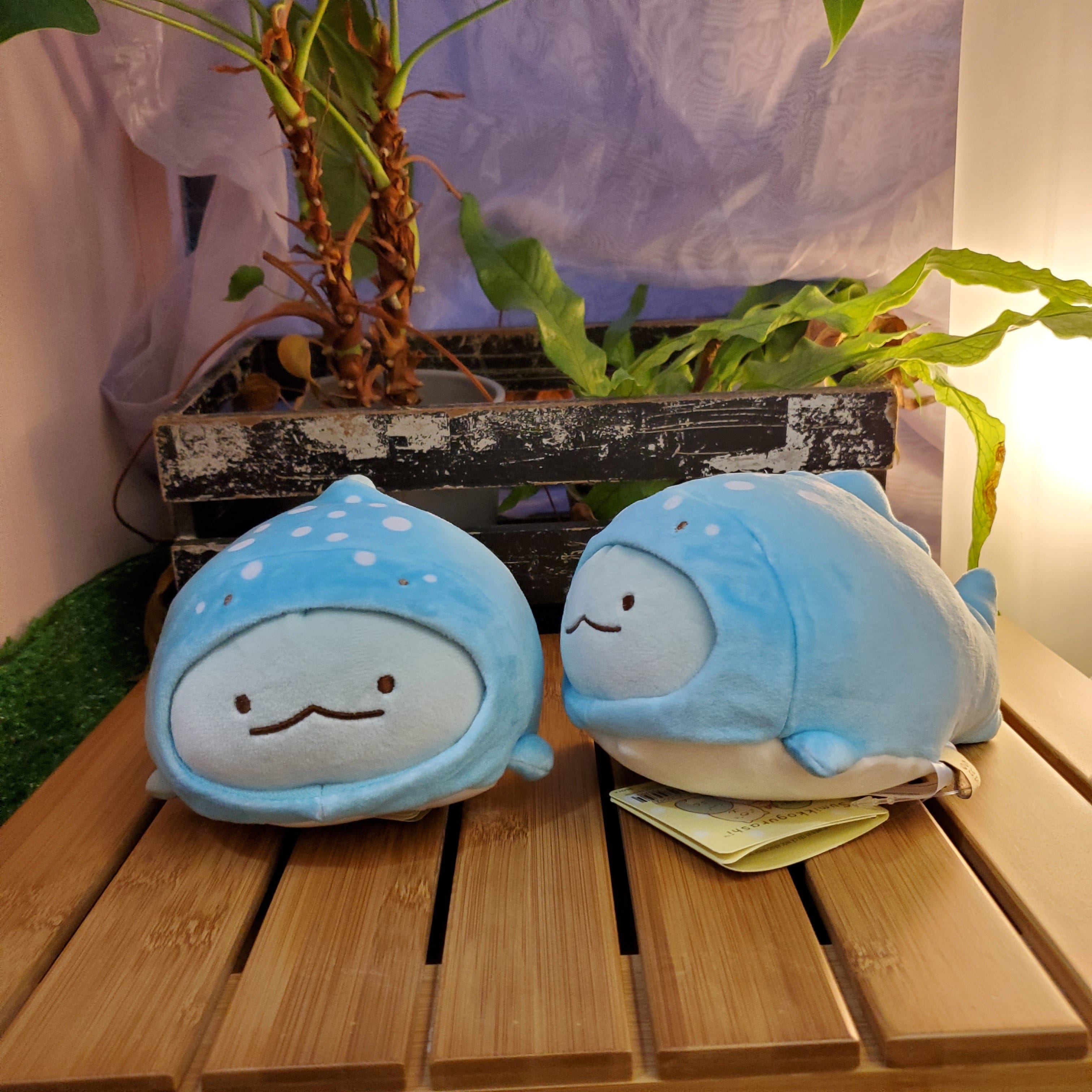Aliquantum Sumikko Gurashi Marine 7" Mochi Plushies Tokage Whale Kawaii Gifts 4974413755795