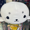 Aliquantum White Baby Seal 20" X-Large Mochi Plush Shiro the White Seal 15" Plush Kawaii Gifts 084307411797