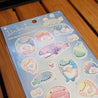 Aliquantum Jinbesan Nanairokurage Stickers Kawaii Gifts