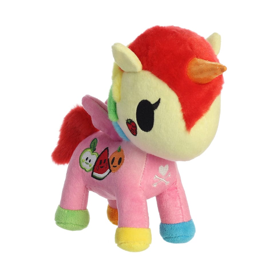 Aurora 7.5" Fruttina Unicorno Plush Kawaii Gifts 092943144354
