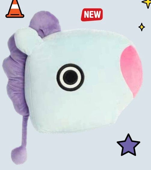 Aurora BT21 12" Plush Pillows: Shooky, Mang, Chimmy, Cooky, Van, Tata, Koya, RJ Mang Kawaii Gifts