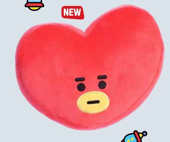 Aurora BT21 12" Plush Pillows: Shooky, Mang, Chimmy, Cooky, Van, Tata, Koya, RJ Tata Kawaii Gifts 092943442030