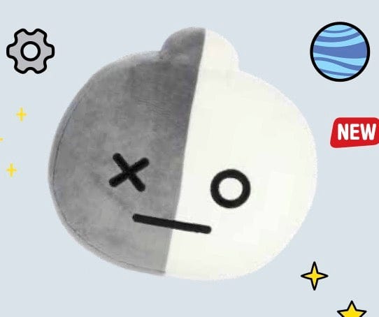 Aurora BT21 12" Plush Pillows: Shooky, Mang, Chimmy, Cooky, Van, Tata, Koya, RJ Van Kawaii Gifts 092943442078