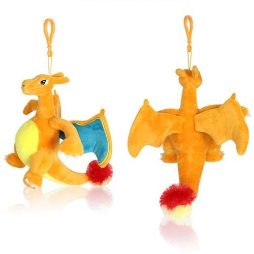 BeeCrazee Charizard Pokemon 5" Plush with Clip Kawaii Gifts 8809644502459