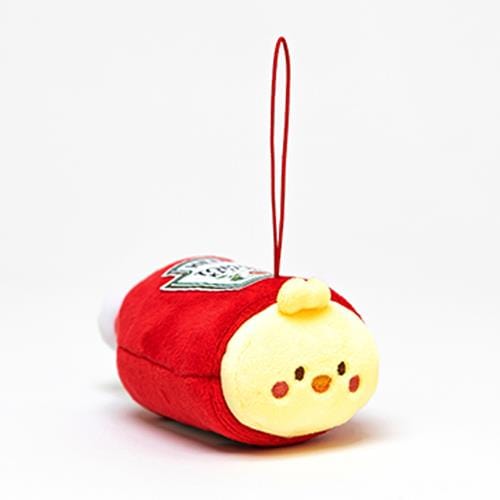 BeeCrazee Heinz Anirollz Small Plushy Mascot with Strap Chickiroll Kawaii Gifts 810043600576
