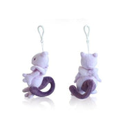 BeeCrazee Mewtwo 5" Pokemon Plush Clip Kawaii Gifts 8809644503340