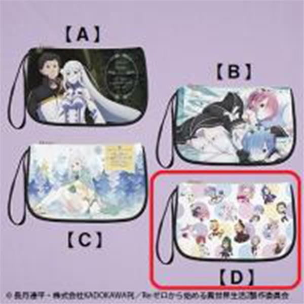 BeeCrazee Re: Life in a different world starting from zero Wristlet Kawaii Gifts