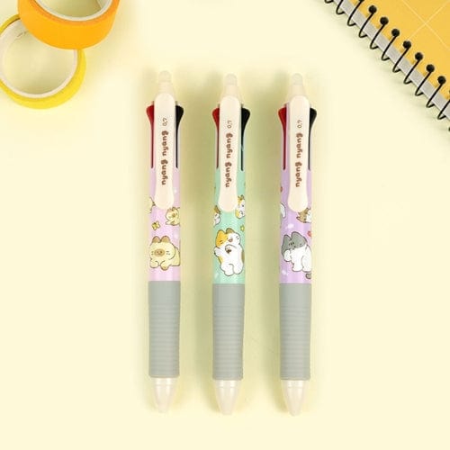 BeeCrazee Fat Cat Erasable 3-Color Pen Kawaii Gifts 8809873681925