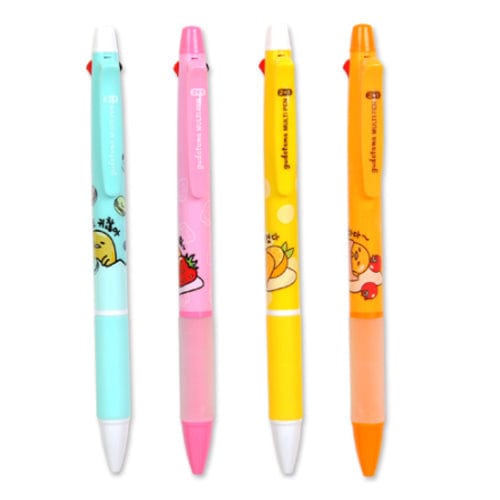 BeeCrazee Gudetama 2+1 Multicolor Pen + Mechanical Pencil Combo Writer Kawaii Gifts