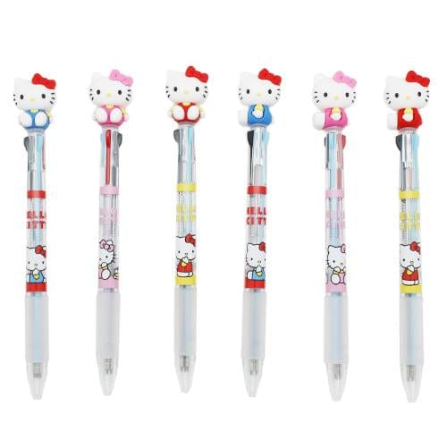 BeeCrazee Hello Kitty Mascot 0.7mm 3-Color Pen Kawaii Gifts