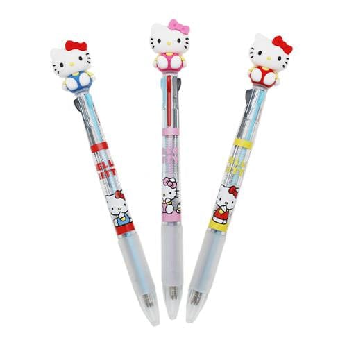 BeeCrazee Hello Kitty Mascot 0.7mm 3-Color Pen Kawaii Gifts