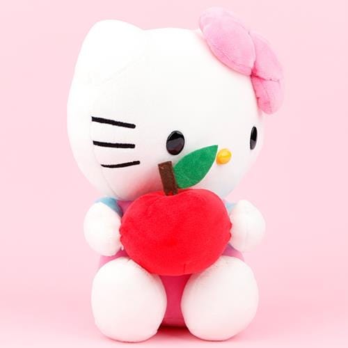 Hello Kitty Holding Apple