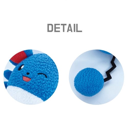 BeeCrazee Pokemon Marill Curly Fabric Plush Kawaii Gifts 8809644501247