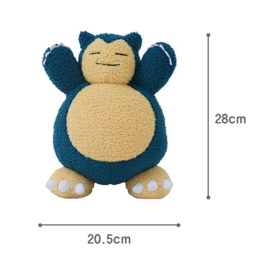 BeeCrazee Pokemon Snorlax Curly Fabric Plush Kawaii Gifts 8809644501209