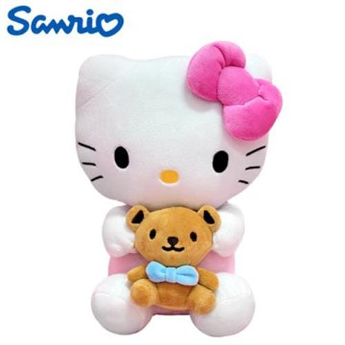 BeeCrazee Sanrio Friends 9" Plush: Hello Kitty, My Melody, Kuromi, Cinnamoroll, Pompompurin Hello Kitty Kawaii Gifts 8809571503598