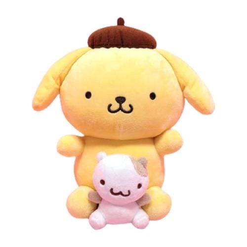 BeeCrazee Sanrio Friends 9" Plush: My Melody, Kuromi, Cinnamoroll, Pompompurin Pompompurin Kawaii Gifts 8809571503109