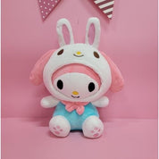 BeeCrazee Sanrio Friends Cosplay Plush: Kuromi, My Melody, Pompompurin, Cinnamoroll My Melody Kawaii Gifts 8809571503444