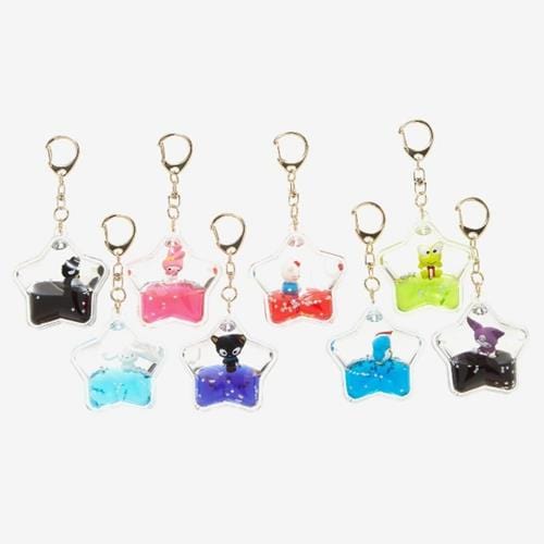 BeeCrazee Floating Sanrio Friends Tsunameez Star Keychains Kawaii Gifts