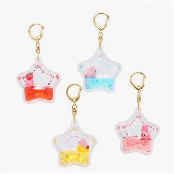 BeeCrazee Floaty Kirby Tsunameez Star Keychain Kawaii Gifts