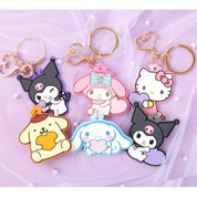 BeeCrazee SANRIO Friends Large Rubber Surprise Keychains Kawaii Gifts 8809394879252