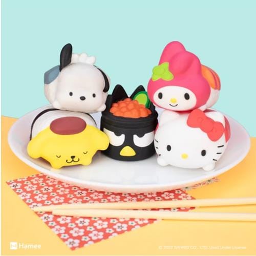 BeeCrazee Sanrio Friends Sushi Squishy Surprise S.4 Kawaii Gifts