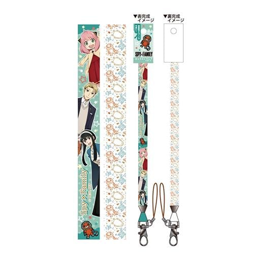 BeeCrazee Spy X Family Lanyards Vol. 1 Forger Family Kawaii Gifts 4571542955784