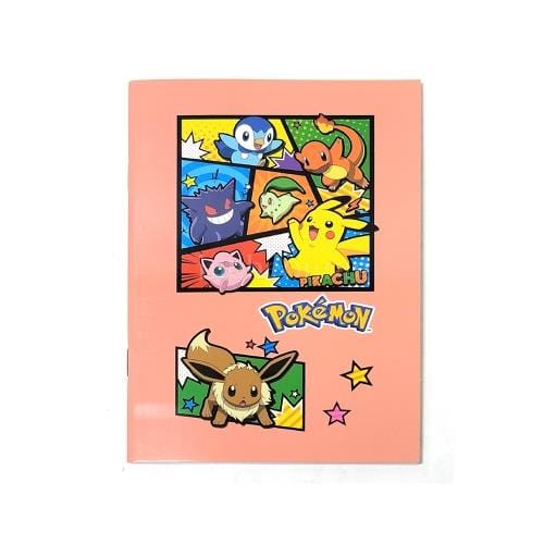BeeCrazee Pokemon Lined Notebook Group Salmon Kawaii Gifts 03048406