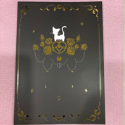 BeeCrazee SAILOR MOON CRYSTAL B5 Lined NOTEBOOKS Cat Silhouette Black Kawaii Gifts 61964469
