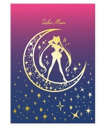 BeeCrazee SAILOR MOON CRYSTAL B5 Lined NOTEBOOKS Sailor Moon Gold Kawaii Gifts 75806389