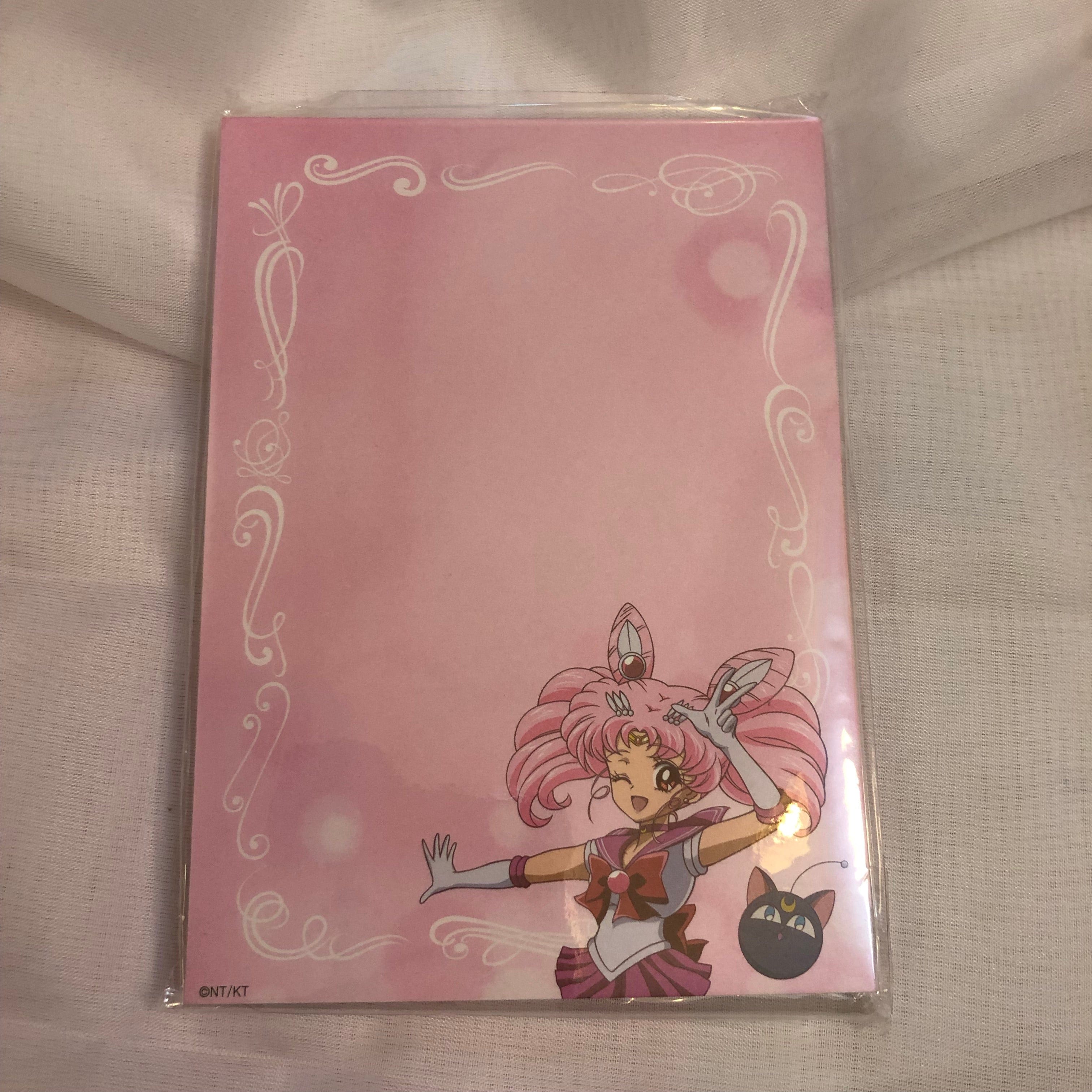 BeeCrazee SAILOR MOON Crystal MEMO PAD Chibiusa Kawaii Gifts 74887861