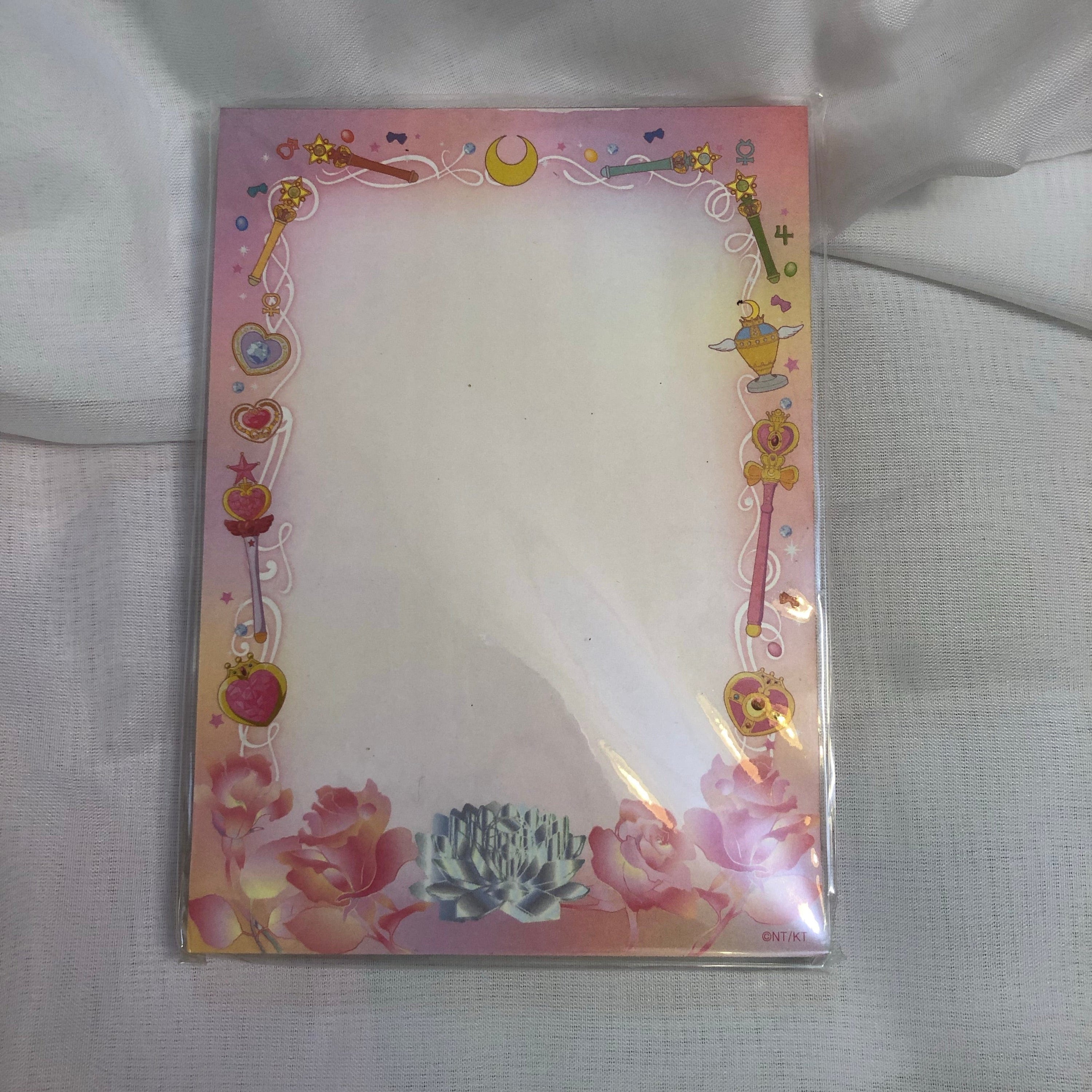 BeeCrazee SAILOR MOON Crystal MEMO PAD Transformation Devices Kawaii Gifts 75215541