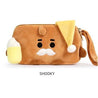 BeeCrazee BT21 Baby Plushy Pouches with Handy Straps Shooky Kawaii Gifts 8809761947157