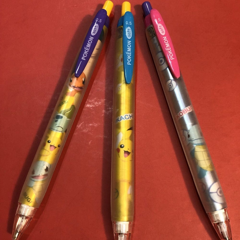 BeeCrazee POKEMON 0.5MM SOFT MECH PENCIL Kawaii Gifts