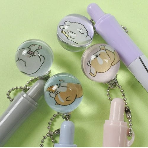 BeeCrazee Sleepy Puppy Dog Surprise Mechanical Pencil with Charms Kawaii Gifts 8809518814244