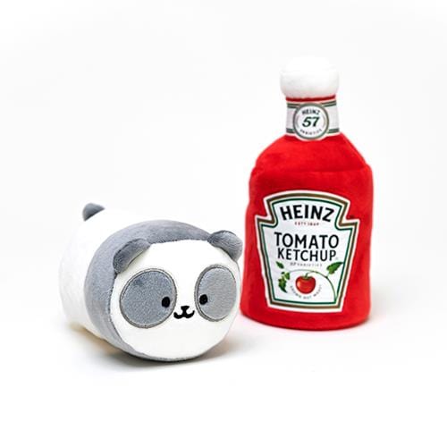 BeeCrazee Heinz Anirollz Small Plush in Heinz Ketchup Bottle Wrap Kawaii Gifts