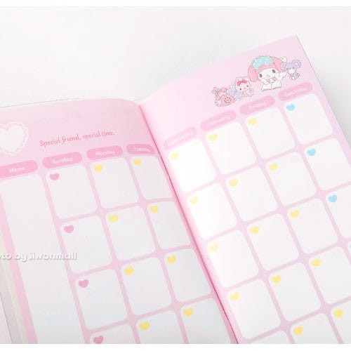 BeeCrazee Sanrio Friends My Schedule Diary Kawaii Gifts