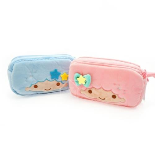 BeeCrazee Little Twin Stars Kiki & Lala Plush Pouch with Handy Strap Kawaii Gifts