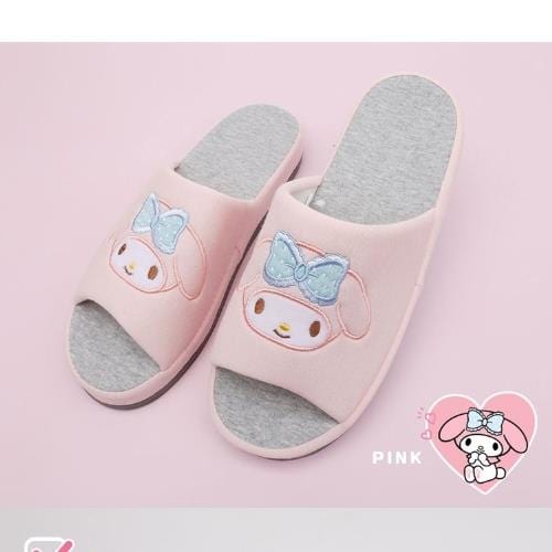 BeeCrazee Kuromi & My Melody Face Indoor Slippers My Melody Kawaii Gifts 8809747554126