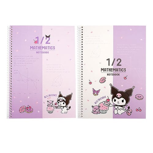 2 Mathmatics Spiral Notebooks Kawaii Gifts