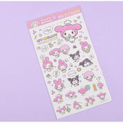 BeeCrazee My Melody & Kuromi Big Stickers Kawaii Gifts