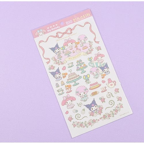 BeeCrazee My Melody & Kuromi Big Stickers Kawaii Gifts
