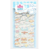 BeeCrazee Sanrio Friends Puffy Stickers: My Melody, Kuromi, Pompompurin, Cinnamoroll Cinnamoroll Kawaii Gifts