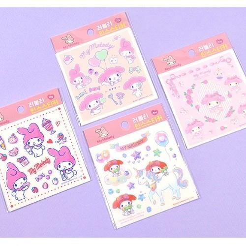 New Sanrio Hello Kitty Japanese Sticker Book Corner Creature Goo