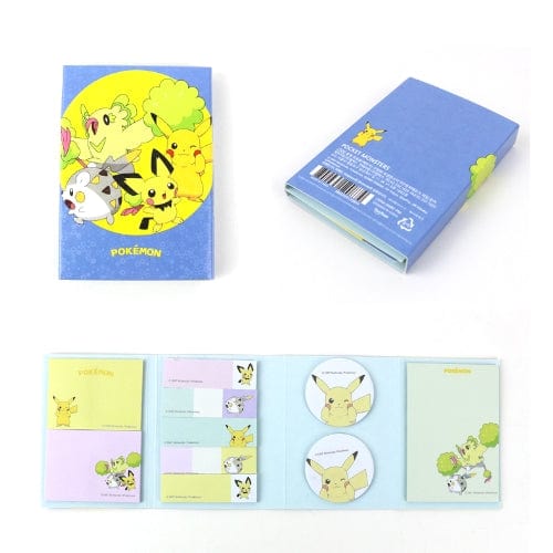 BeeCrazee Pokemon Fold Out 4-Sided Sticky Notes Kawaii Gifts