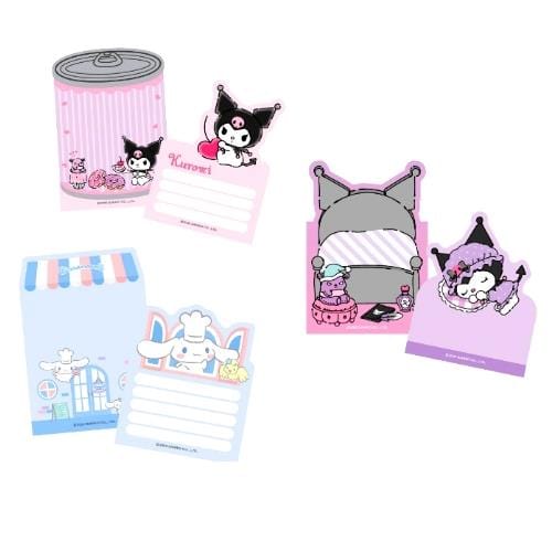 BeeCrazee Sanrio Friends Double Cutie Designs Sticky Notes Kawaii Gifts